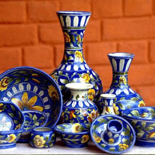 Blue Pottery & Ceramic Decor